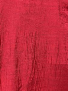 varanga  Elegant Red silk Kurta for medium