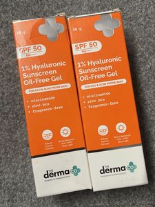 The Derma Co. Sunscreen SPF 50 pack 2