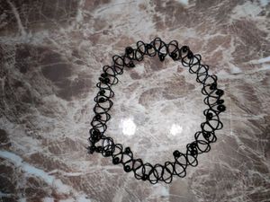 Black Stretch Tattoo Choker