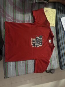 Zara Red Tshirt At Good Condition
