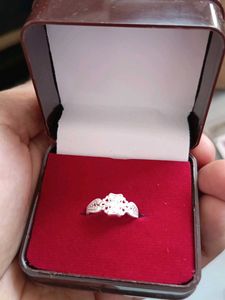 Sterling Silver Floral Ring