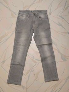 Gray Denim Jeans