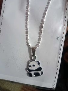 Panda Pendant Necklace (it&#39;s fully untouched)
