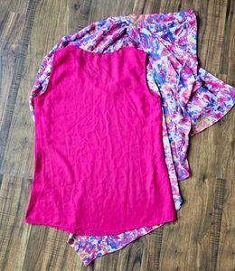 Colorful Abstract Layered Top