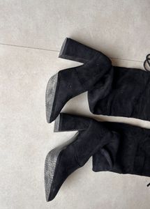 Black Over-the-Knee Boots