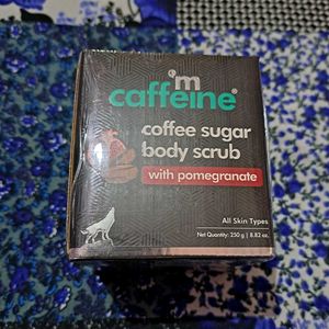 Coffee Sugar Body Scrub with Pomegranate - 250g