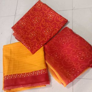 synthetic dress material