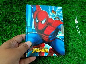 Spiderman Lock Diary
