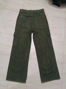 Olive Green Cargo Pants.