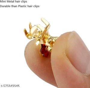 Mini Stone Hair Clutcher Set for Girls &amp; Women