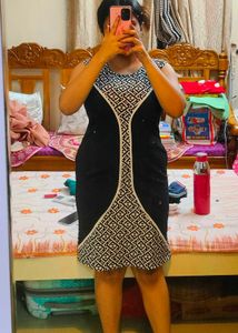 Chic Black &amp; White Dress