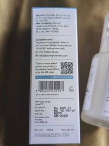 PLUM NIACINAMIDE SERUM