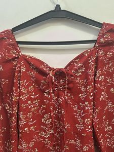 Floral Print Mini Dress