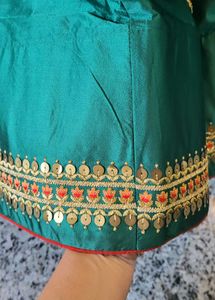 Beautiful &amp; Heavy wedding wear in Silk Girlish Leh