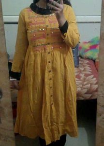 Mustard Yellow Kurta