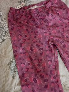 Flared Floral Pink Pants