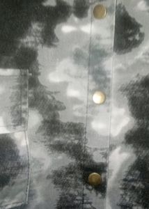 Black And White Tie Dye Shirt / Shaket