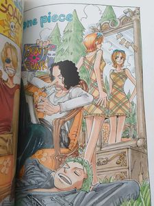 One Piece Color Walk 2- (With OP Postcard Include)