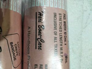 (Pack Of 2) Elastic Cotton Crepe Roll
