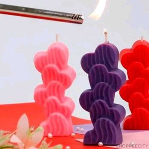 Heart & Flower Shaped Candles Set Of 1