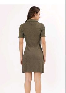 Green Shirt Dress