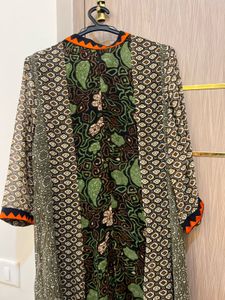 Elegant Printed Anarkali Kurta