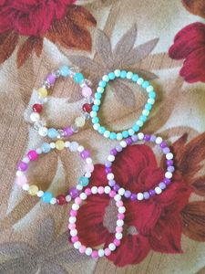 Colorful Beaded Bracelet Set