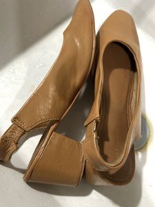Allen Solly Tan Slingback heels
