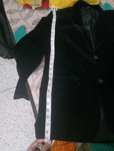 Black Velvet Blazer