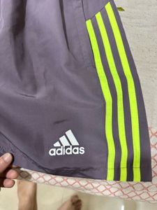 Adidas Striped Athletic Shorts