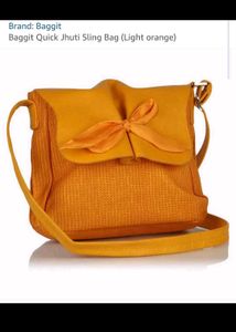 Baggit Originals Sling Bag With Back Zipper