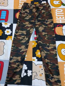 Camo Print Pants