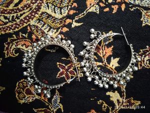 Oxidized earrings
