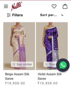 Assam Paat Saree - Pure Silk Authentic Piece