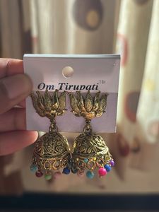 gold oxidised jewellery