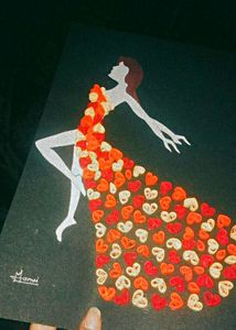 Handmade Art On Wall Paste