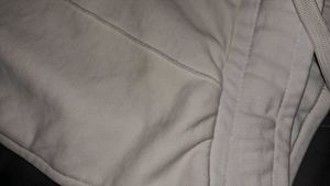 White Cargo Sweatpants