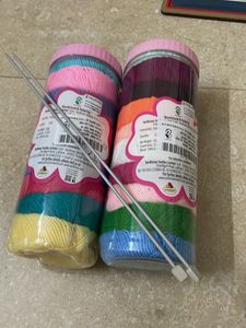 Colorful Baby Yarn Set - new
