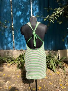 Handmade Crochet Mini Dress