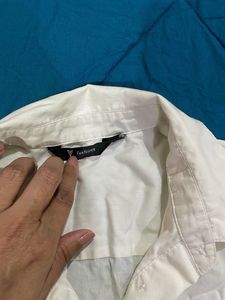 White Button-Down Shirt