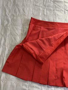 coral Pleated Skort waist 32