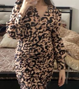 Chic Animal Print Dress