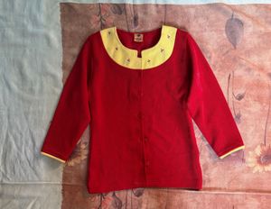 Red Cardigan