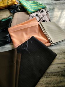 Assorted Fabric Pieces for Crafting