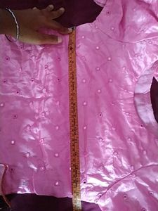 A-line stiched full sleeves kurti