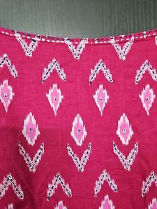 Ikkat Print Dress