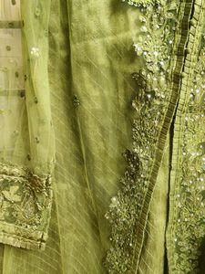 Beautiful Green Sequinned Suit
