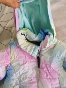 Frency Multicolour Winter Jacket