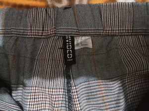 Grey Check Pants