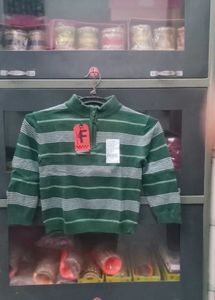 Striped Green Pullover
